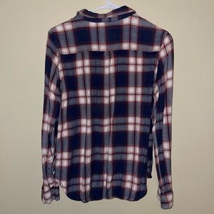 Plaid Button Down, Boyfriend Fit